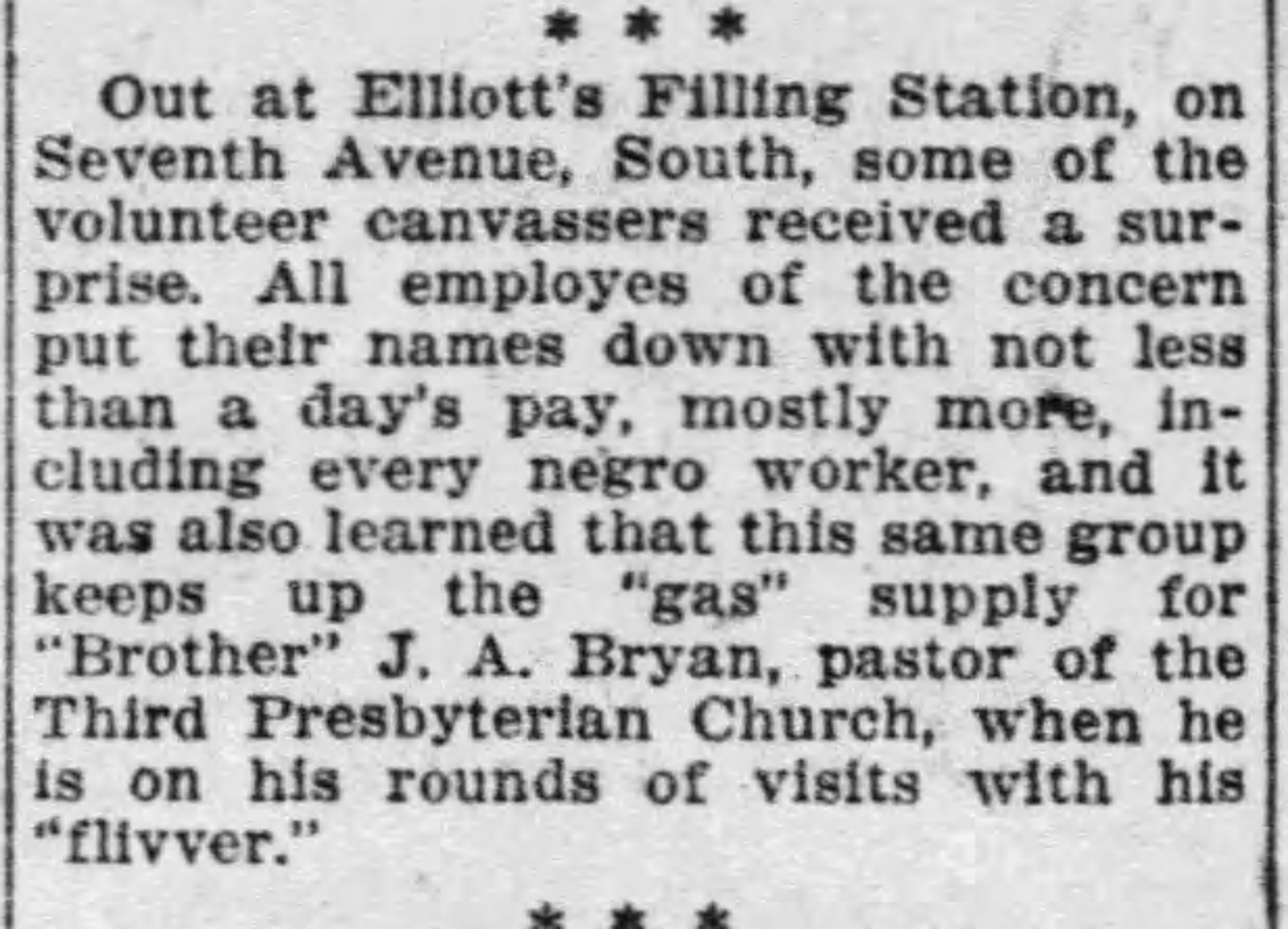 Elliott Filling Station